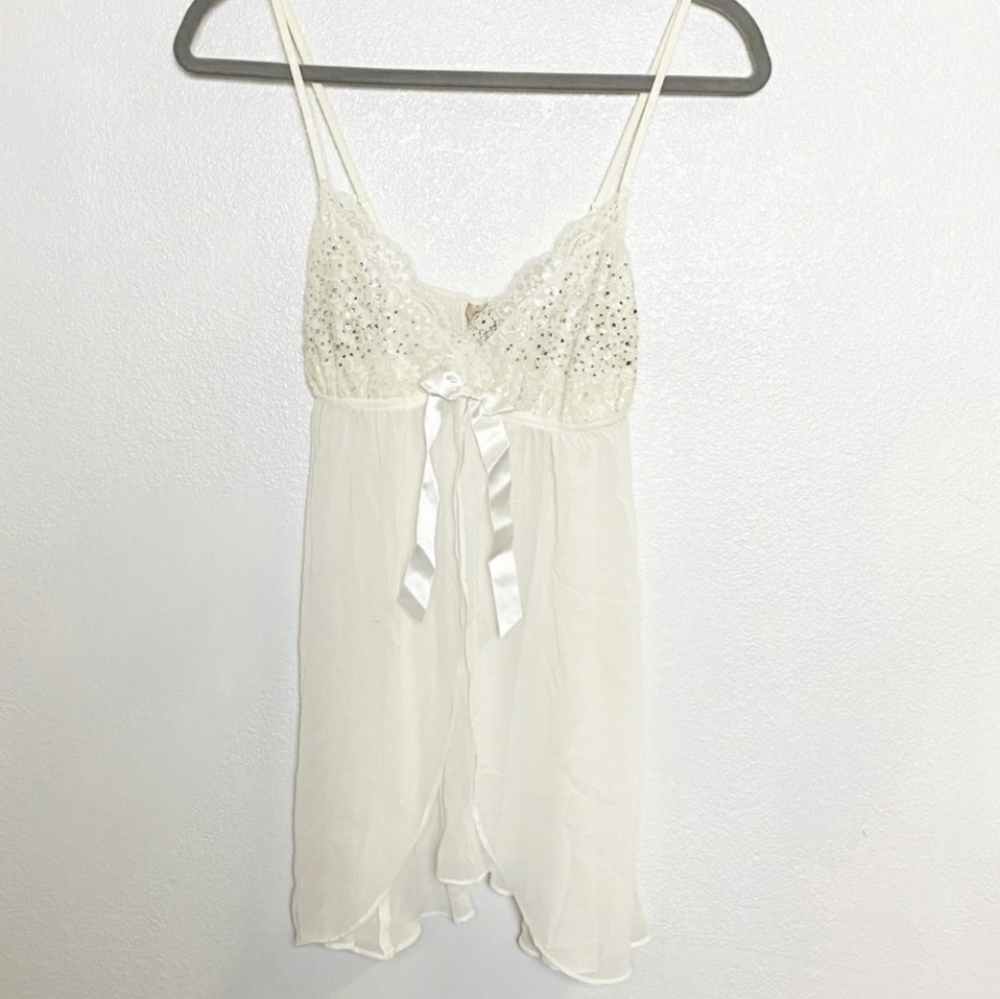 💥Rhinestone babydoll Lingerie